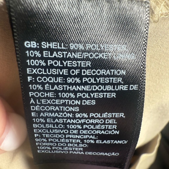 The North Face Tan  Shorts Lightweight Quick-Dry size 38 Gorpcore - Picture 7 of 9